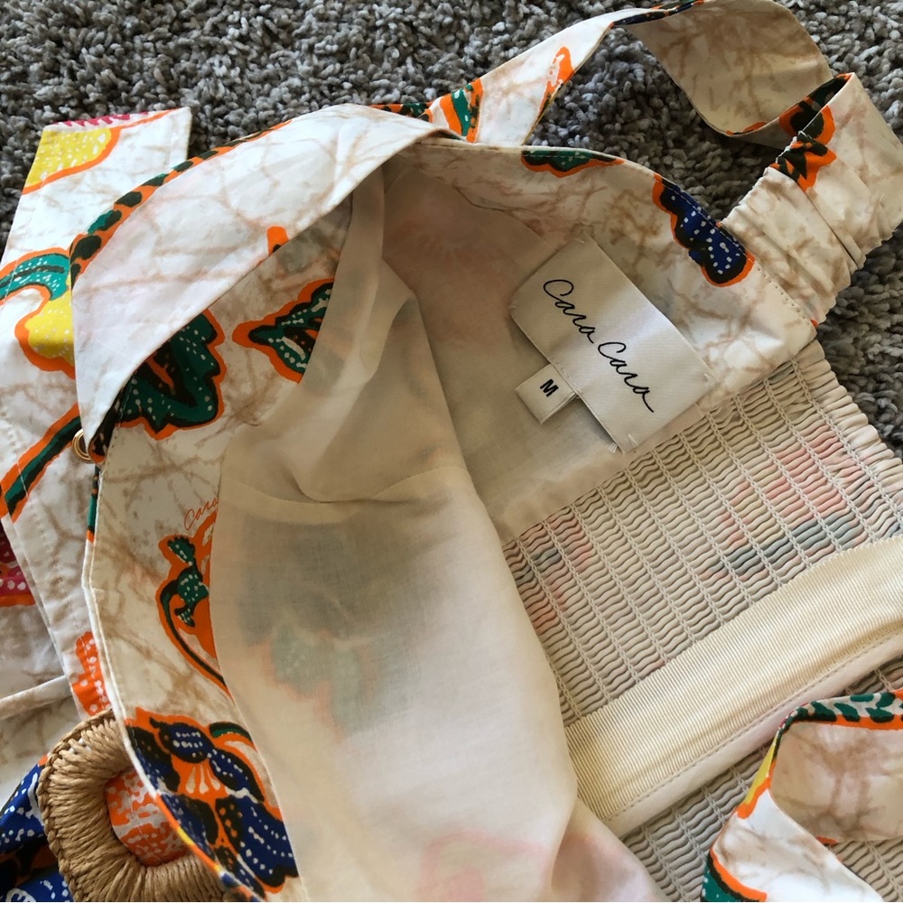 Cara Cara Candace Dress -  Turtledove Dodo Bird Border - Picture 7 of 12